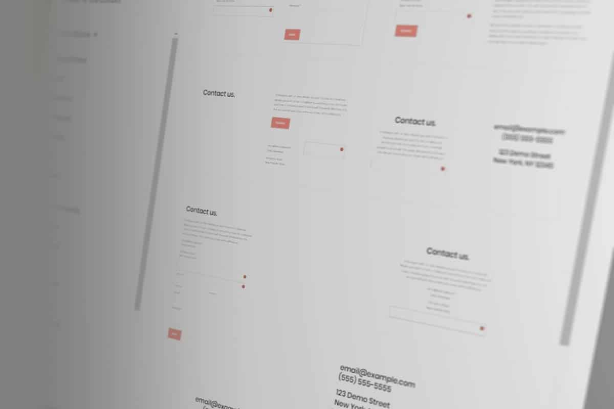 Squarespace user interface